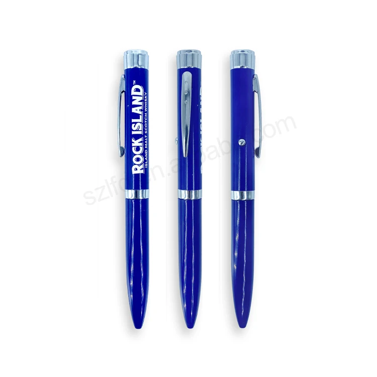 Многофункциональный светодиодный проектор с логотипом на заказ, шариковая ручка с лазерным логотипом