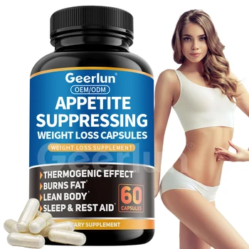 Hot Sale In Stock Fat Loss Tablets Appetite Suppressant Pills Promote Sleep Melatonin Weight Loss Capsules