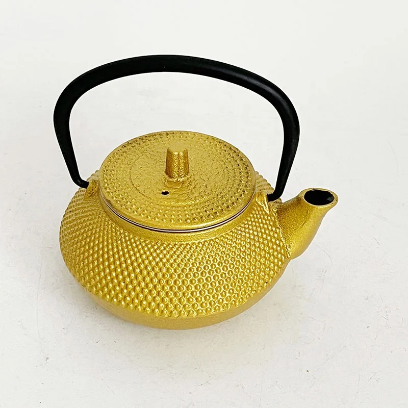Théière japonaise en fonte avec infuseur en acier inoxydable pour cuisinière - Revêtement intérieur émaillé - 300 ml - Théière en fonte avec passoire Théière japonaise en fonte avec infuseur en acier inoxydable pour cuisinière - Revêtement intérieur émaillé - 300 ml - Théière en fonte avec passoire