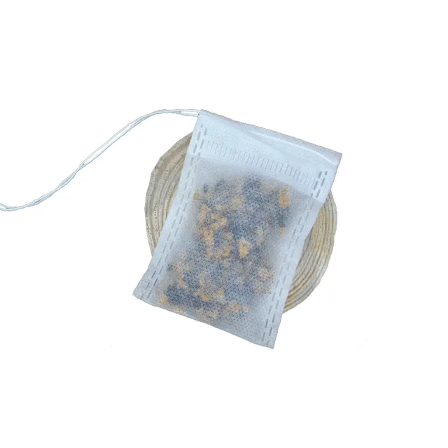 Customized Disposable Non-Woven Packaging Filter Bag for Tea and Coffee Empty Bag in Different Sizes for Beverages and Soups