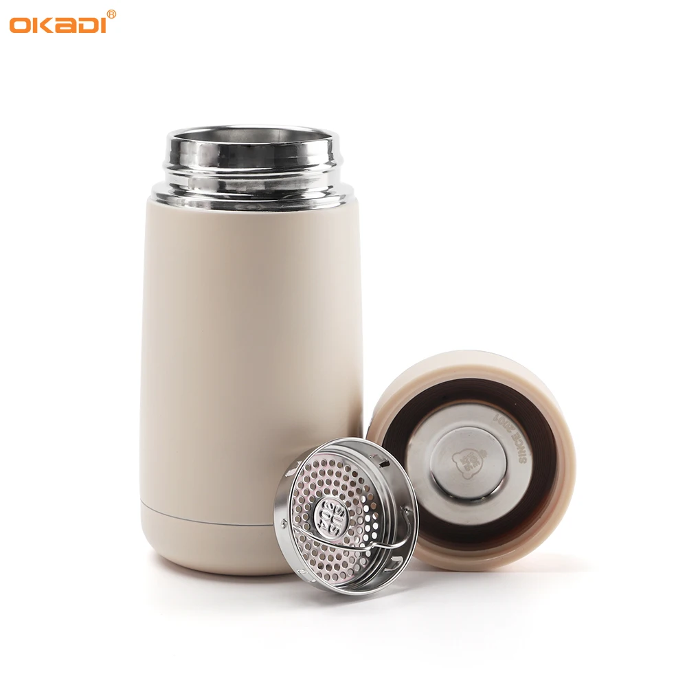 Personalized Stainless Steel Thermos With Customized Logo - OKADI