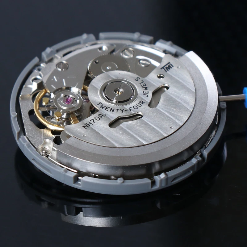 Mouvement automatique japonais d'origine NH70 NH71 NH72 Pièces de montre  automatique Mouvement mécanique automatique à découpe