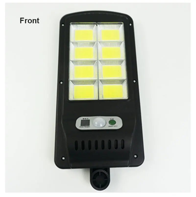 Large Size 8 Sides Small Size 4 Sides Remote Control Strong Light COB Waterproof IP65 Led Solar Street Lamp