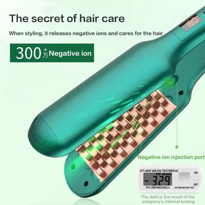 New Listing Anion Corn Beard Curling Iron Fluffy Splint Professional Automatic Hair Curling Iron Hair Clippers Fluffy Hair Clip