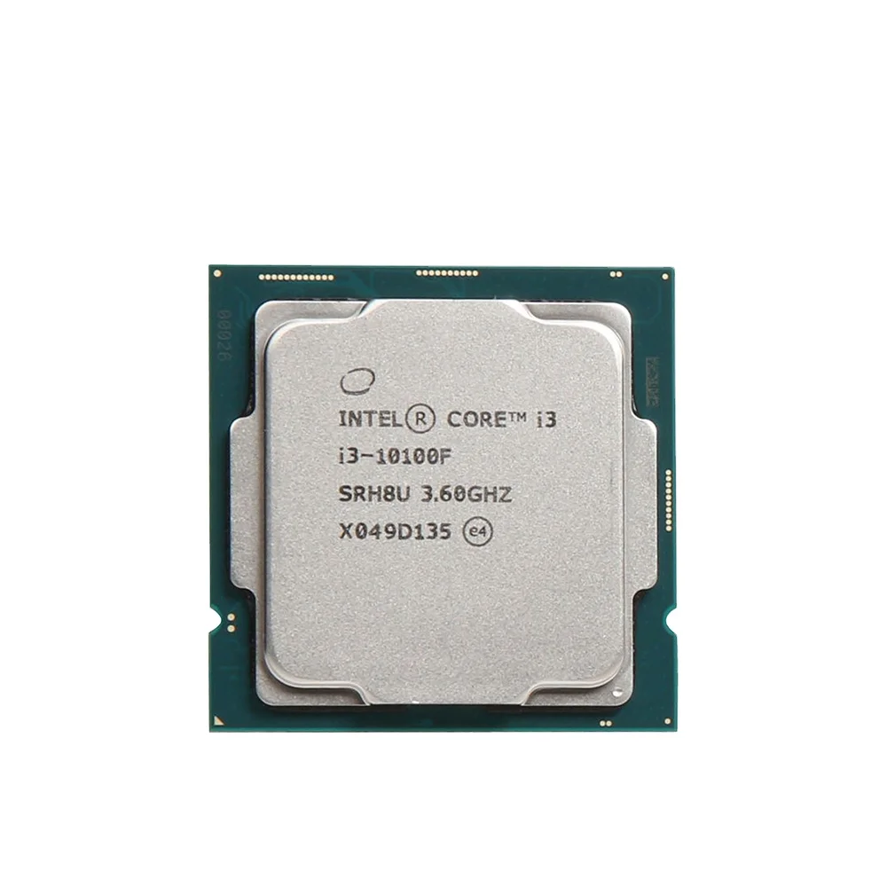 Intel Core I3-10100f Comet Lake Quad Core 3.6 Ghz Lga 1200 65w Srh8u  Desktop Processor - Buy Intel Core I3-10100f Comet Lake Quad-core 3.6 Ghz  Lga 1200 65w Srh8u Desktop Processor,Intel Core