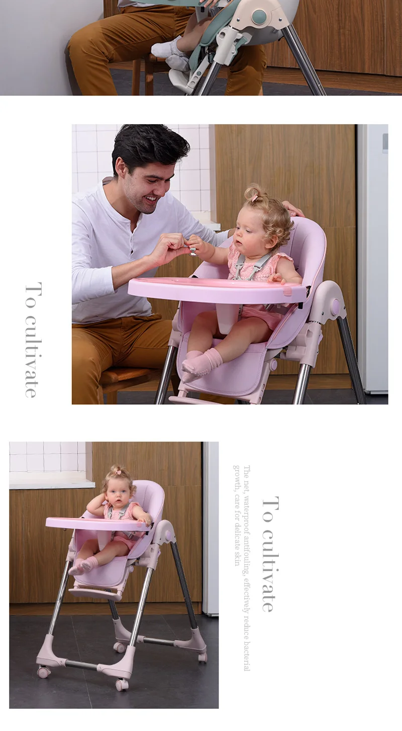 product sitter dinner feeding 3 in 1 bar folding table 2021 booster childrens dining used eating kids wholesale unique baby high chair-10