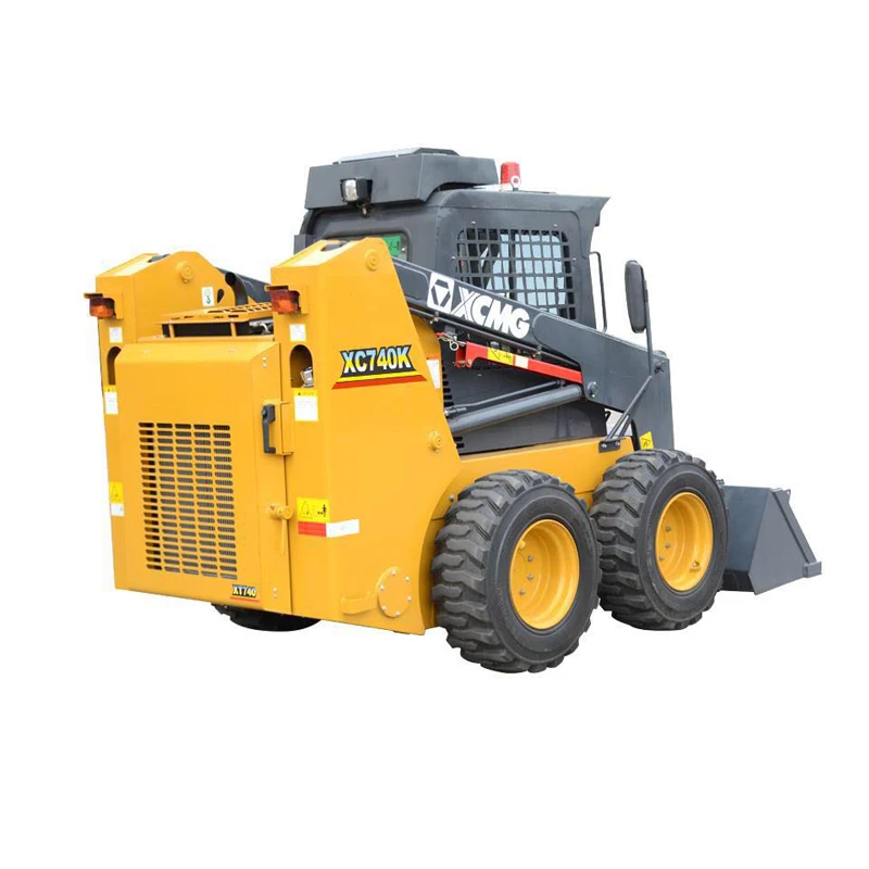 Popular New XC740K Walk Behind Mini Skid Steer Wheel Loader for Sale Like Kanga