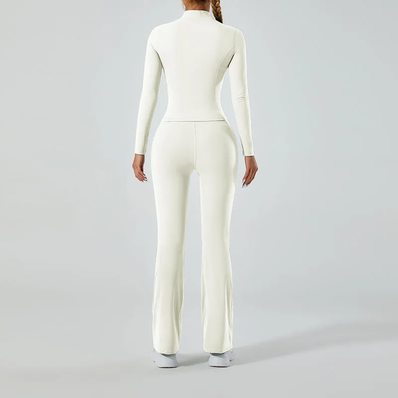 MCDUII Brushed Solid Breathable Sports Suit Sexy Back Yoga Vest High Waist Sports Shorts detail