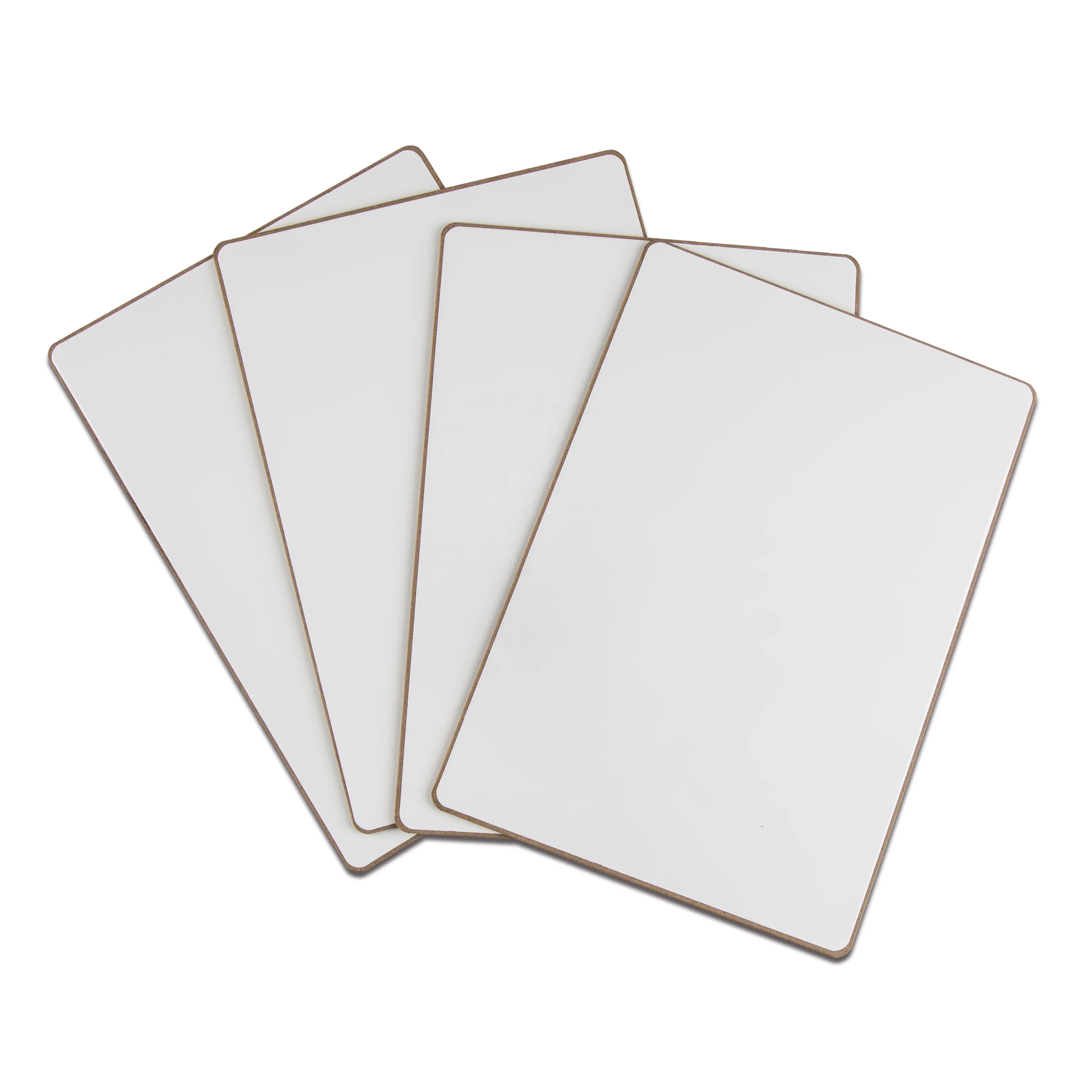 Non Magnetic 9 X 12 Inches Dry Erase White Learning Lapboard for Students or Kids