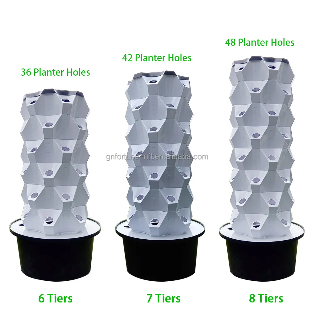 hydroponic plant tower