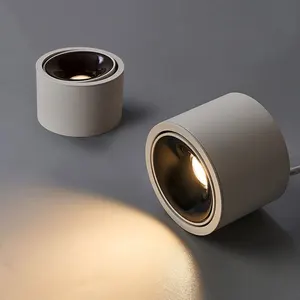 Surface Mount Anti Glare Downlight 15W 30W 50W Aluminum Led Ceiling Light Spotlights for Home