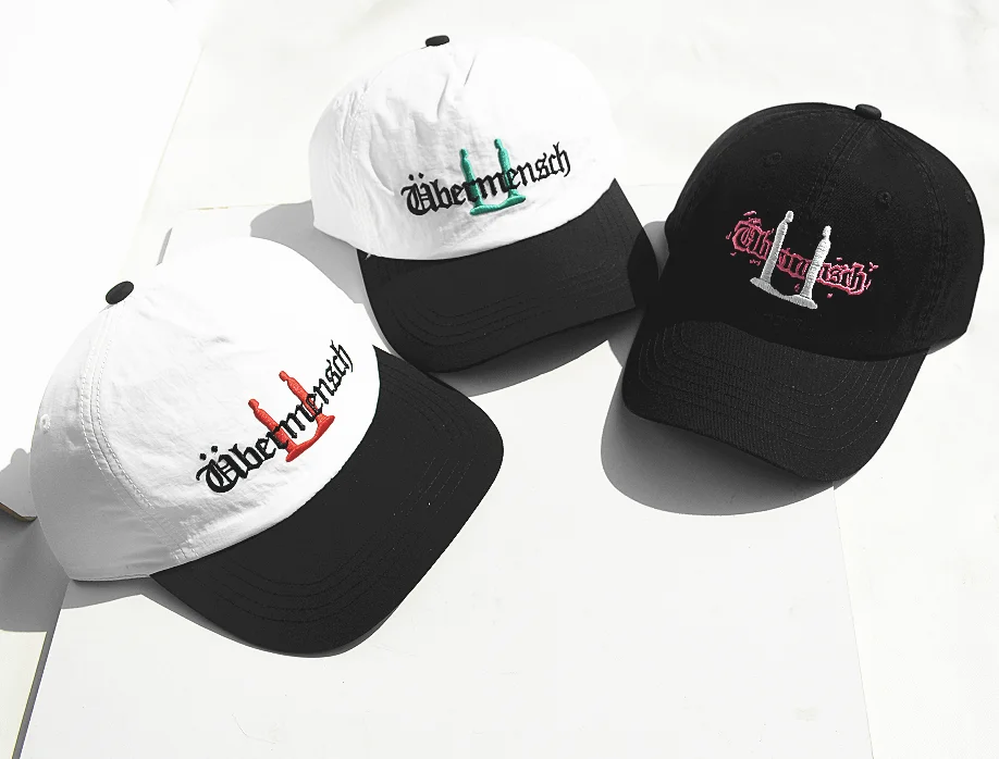 ÜBERMENSCH VINTAGE CAP 新品 Übermensch Structured Snapback Hat (Black)