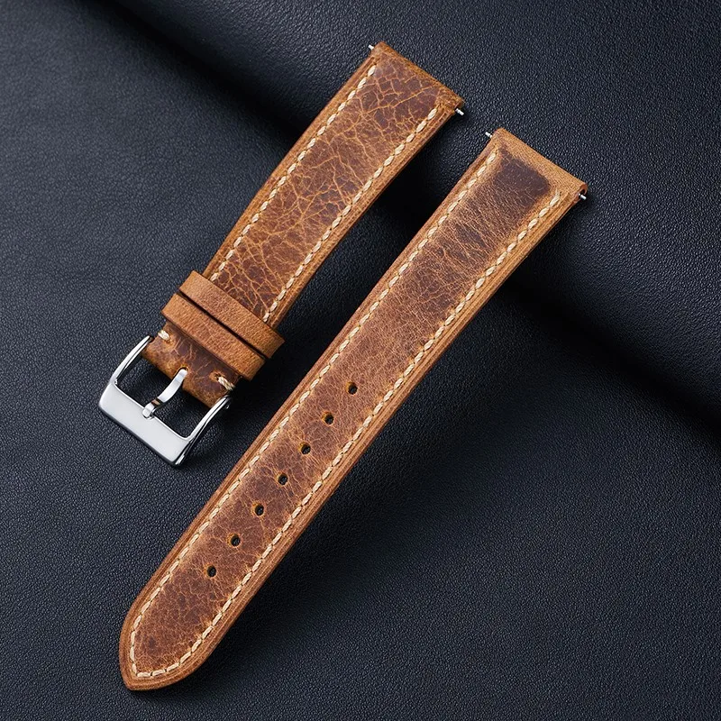Shop High-Quality Leather Watch Straps - Durable & Stylish
