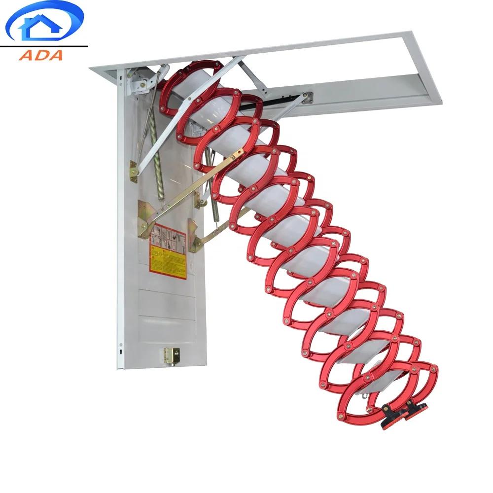 Reinforced New Design Aluminium Alloy Pull Down Retractable Attic