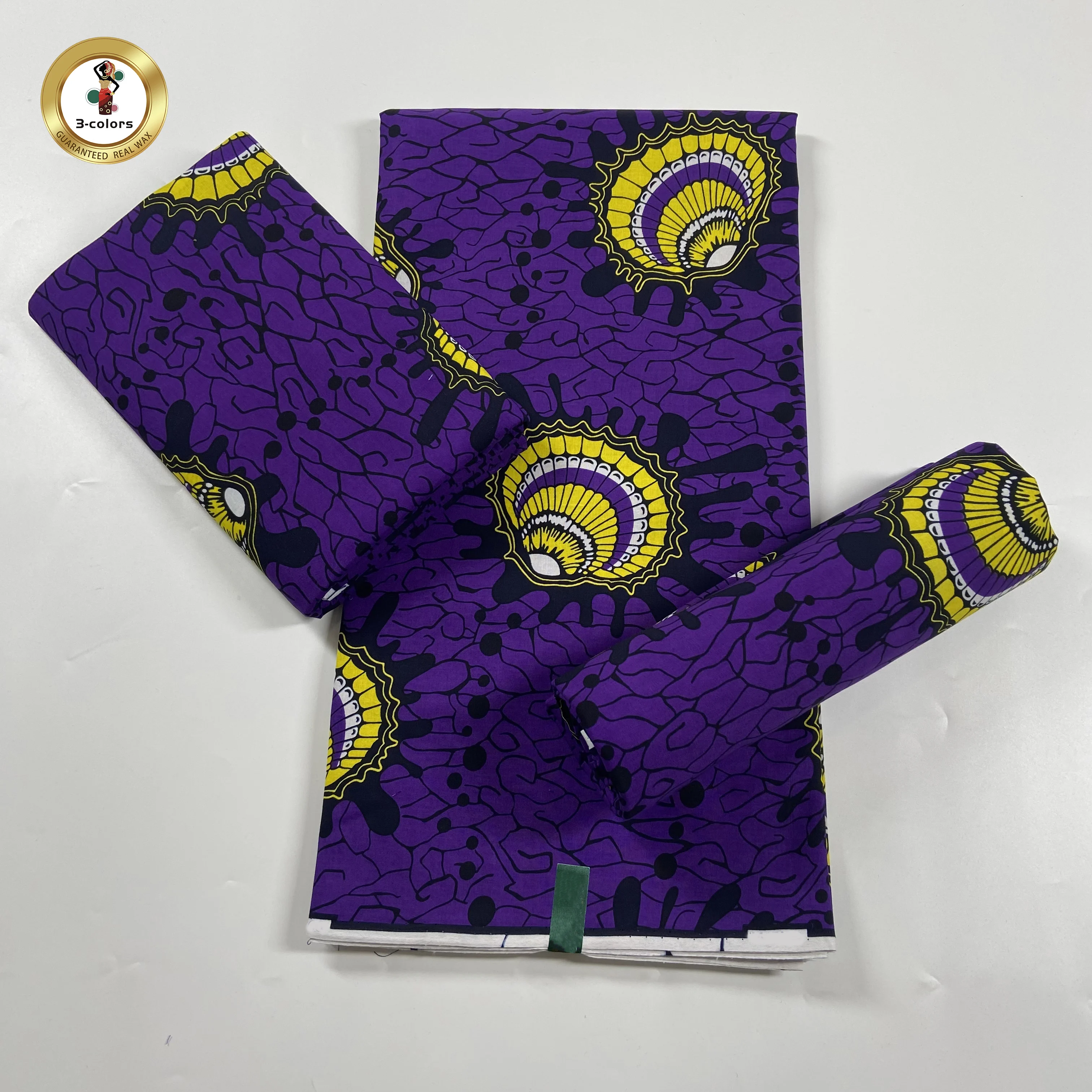 Deals akani (6yards ) ankara wax, pure cotton