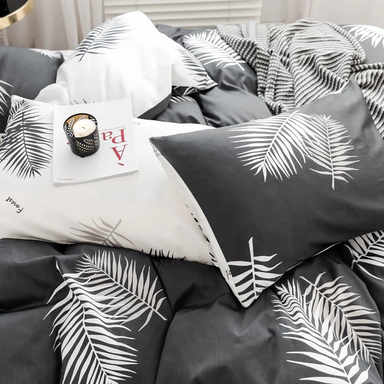 Прямая продажа с фабрики оптовая наборы одеял принтом роскошный комплект постельного белья из