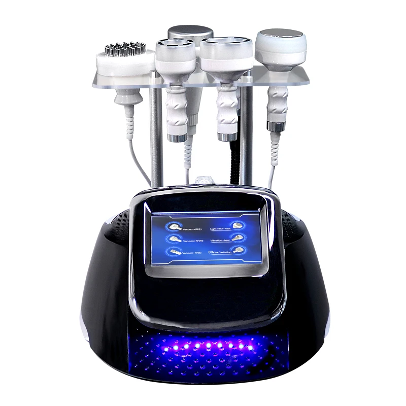 China Supplier Home Use 6 in 1 Product Ultrasonic Body Sculpture Cavitation Slimming Machine 80k