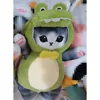 Crocodile transforms into a cat (Gray Cat)