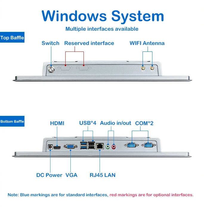 12.1 13.3 15 21.5 Inch Touch Screen Monitor Touch Screen Monitor ...