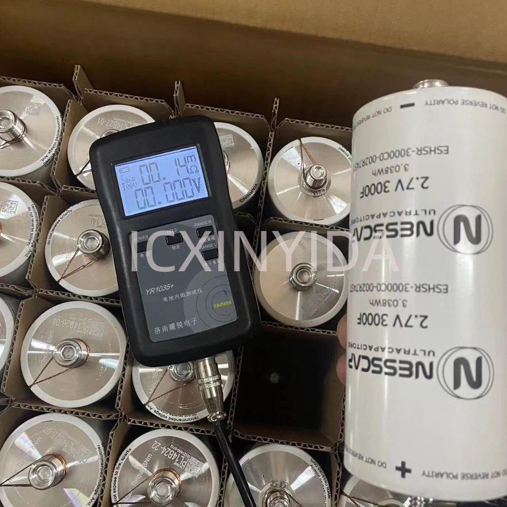 2.7V 3000F Korean NESSCAP DIY 12V Car Starter Rectifier Supercapacitor Distribution Connector Nut and Fixing Bracket