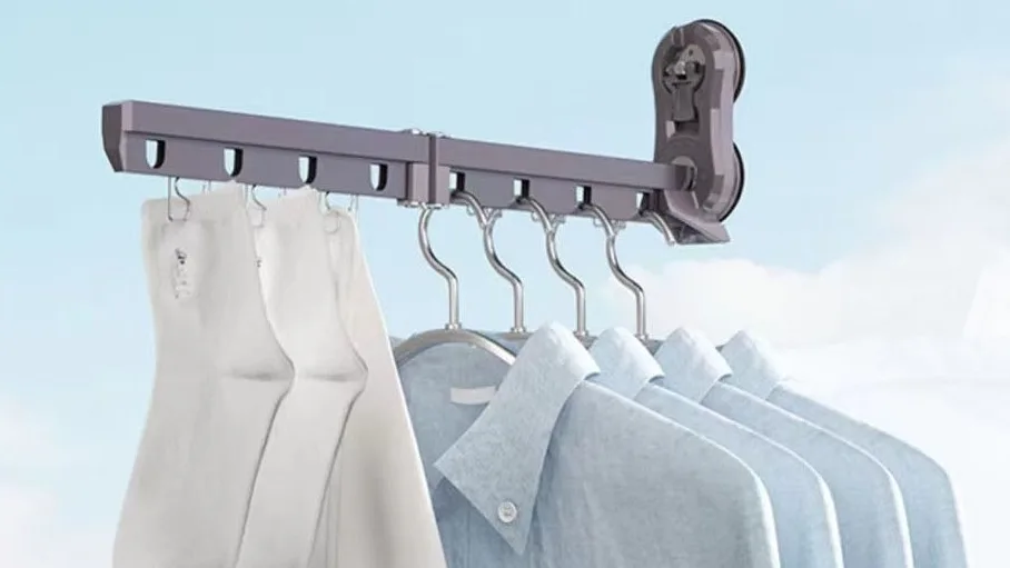 Wall Mounted Telescopic Drying Rack Wall Mounted Clothes Towel Drying