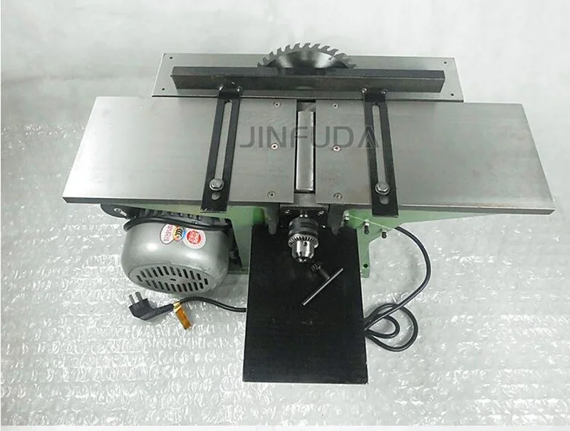 150 Multifunctional  Woodworking Planer Desktop Table Saw  Sanding Machine for Construction Work  Drilling Cutting and Planning