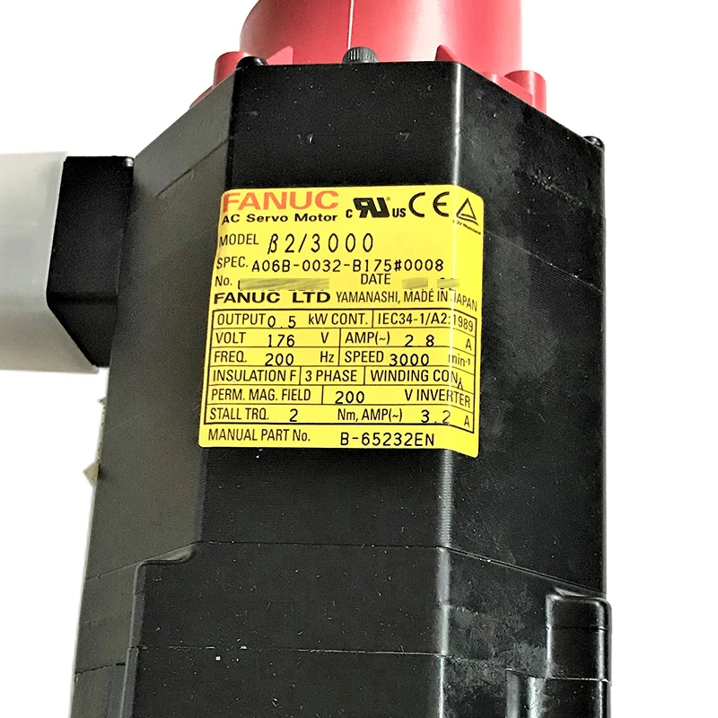 帯電防止処理加工 1つのFANUC ACサーボモーターA06B-0032-B075＃0008