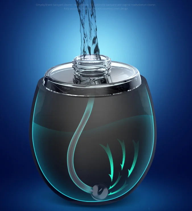 Enema Masturbation Deep Cleaning Container Vagina & Anal Cleaner Douche Bulb Silicone Sex Tool for Women Men
