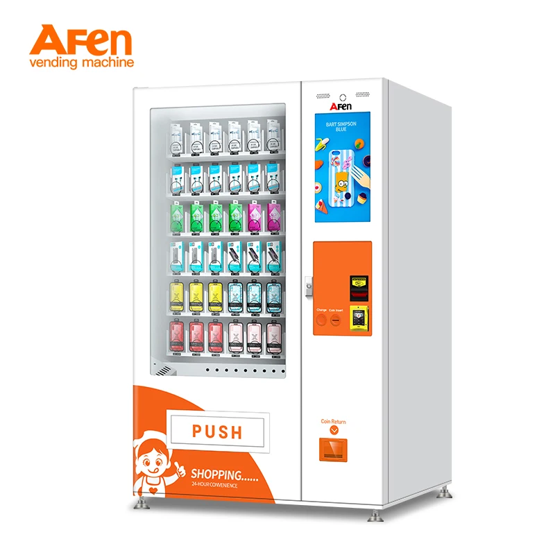 AFEN Competitive Price Small Condom Vendor Automatic Selling Vending Machine Dispenser in Packing Lot