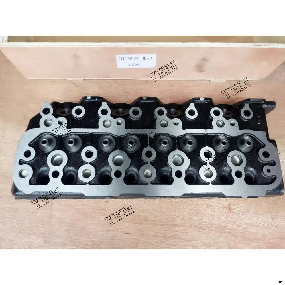 Hot Sale Cylinder Head For Mitsubishi 4D36 Excavator Truck Lawn Mower Marine Engine