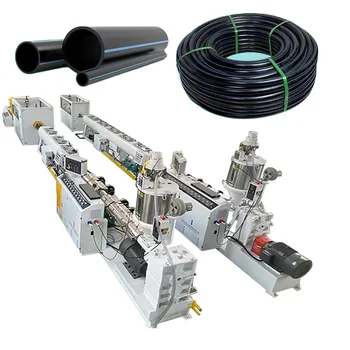 Factory Price ABS HDPE LDPE PE PP PPR Pipe Tube Extrusion Machine