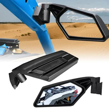 Adjustable rearview mirror Universal ATV rearview mirror Accessories side view mirror For Can Am Maverick X3 Suzuk