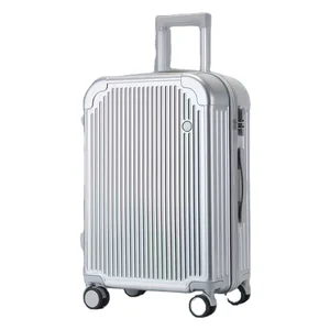 2026 New Abs Light Weight Luggage Suitcase Zipper Customized Luggage for Outdoor Travel