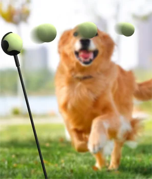 Outdoor Throwing Interactive Dog Toys Interactive Outdoor Pet Training Tool Dog Training Ball Thrower