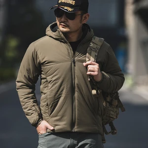 Men's Outdoor Breathable Woven Water-Repellent Winter Coat Camouflage Cold-Proof Multi-Functional Desert Camping