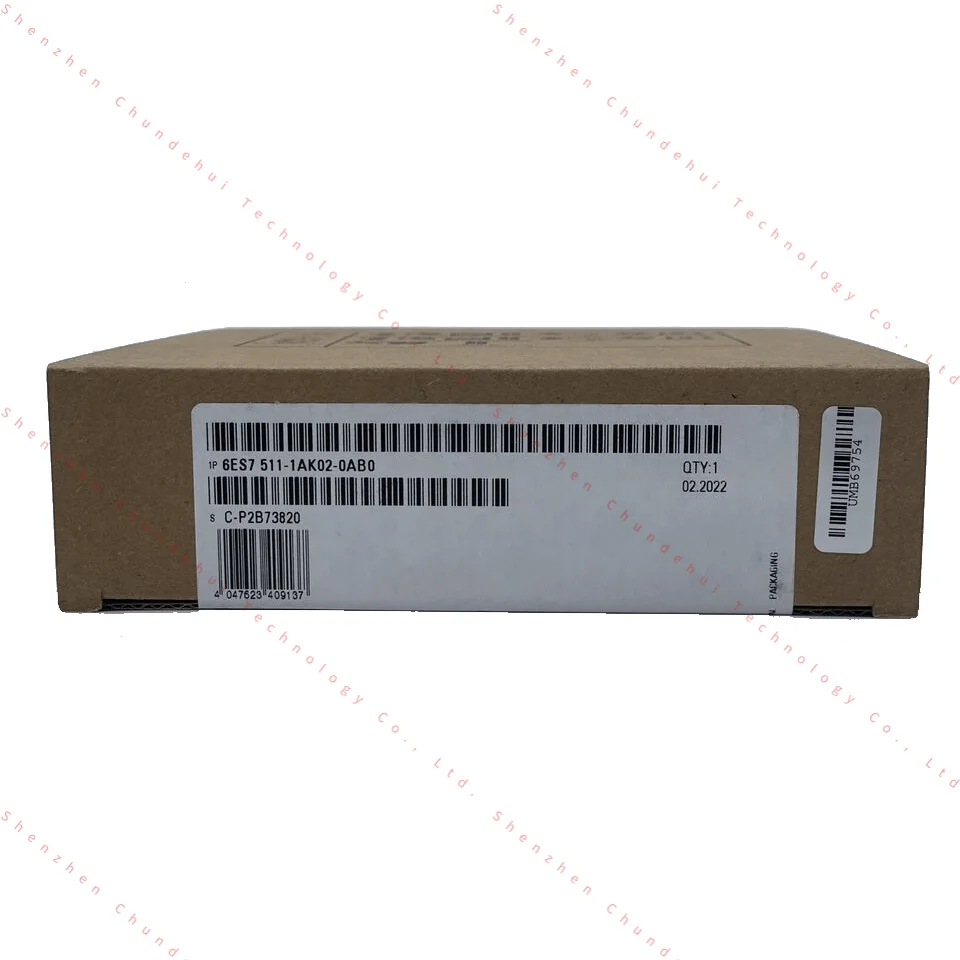 Vânzător de aur 6ES7511-1AK02-0AB0, serie S7-1500, controler PLC, nou, original, stoc depozit, controler de programare PLC