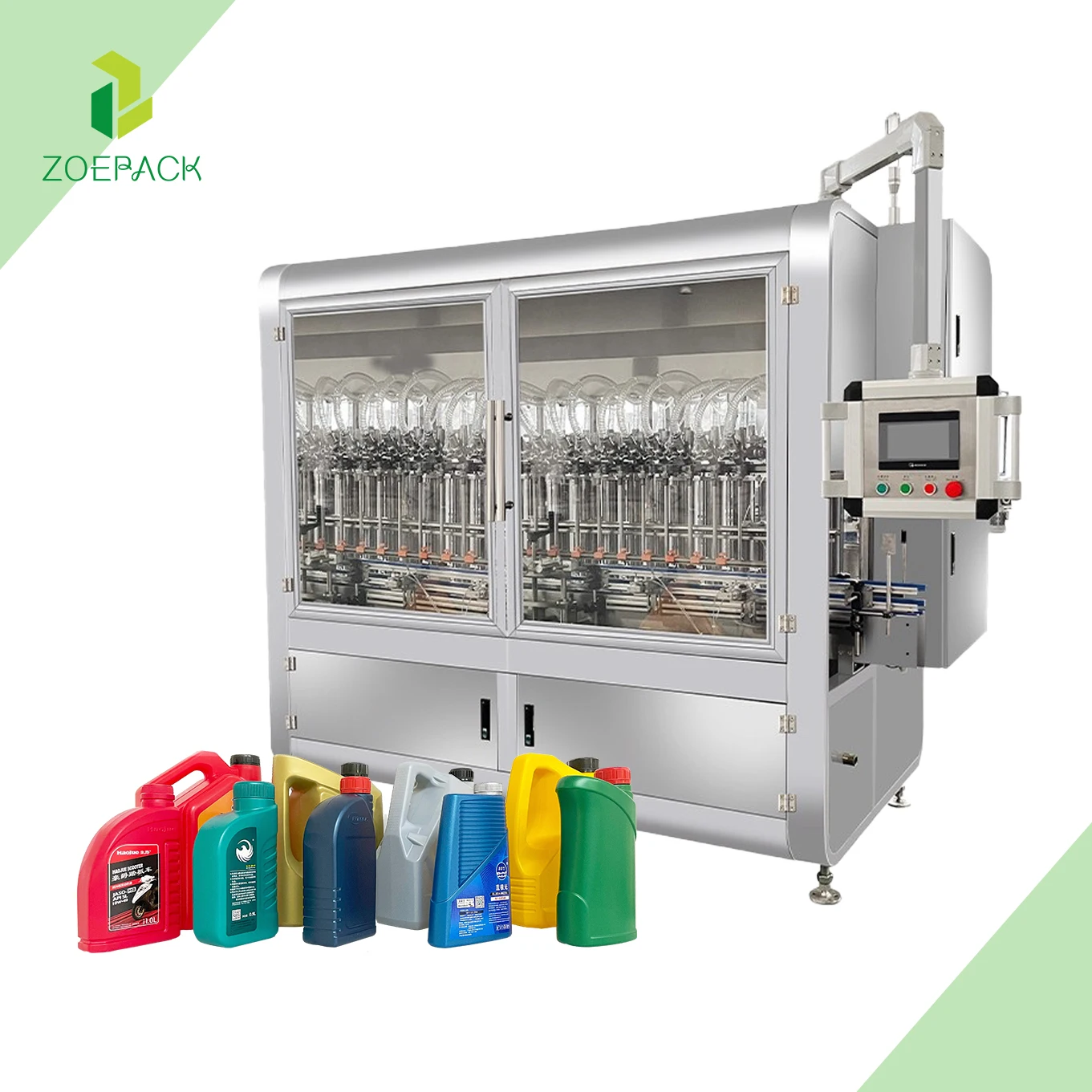 Automatic Servo Motor Control Bottle 20 L Barrel Motor Car Gear Lube Lubricant Grease Engine Oil Filling Machine