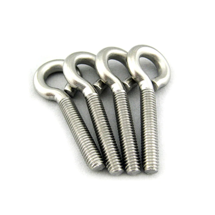 Custom Micro Scaffold  M2 M12 Eye Bolt Stainless Steel Din 444 Eye Bolt for Wood