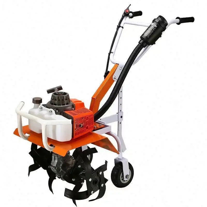 Rotary Tiller Micro-tiller Agricultural Small Multi-functional Gasoline Hand-held Cultivated Land Loosening Machine