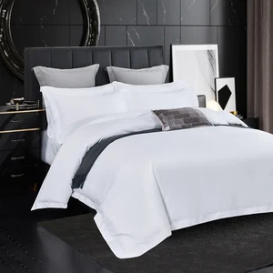 Professional 5 Star Hotel Bed Linen Set 100% Cotton Pillow case and Bed Linen