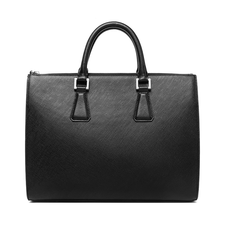 2021 Men Laptop Handbags Quality Saffiano Leather Men Business Briefcase bags