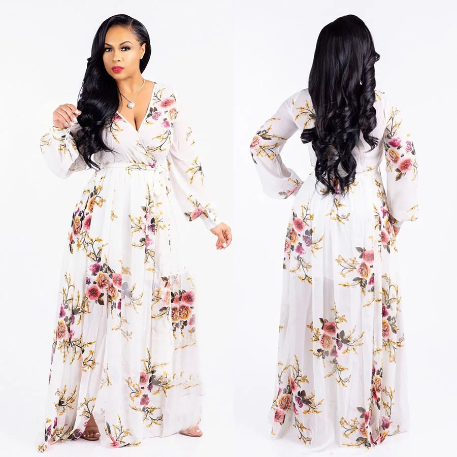 2021 Hot Selling Summer Women Casual Plus Size Floral Print Two Piece ...
