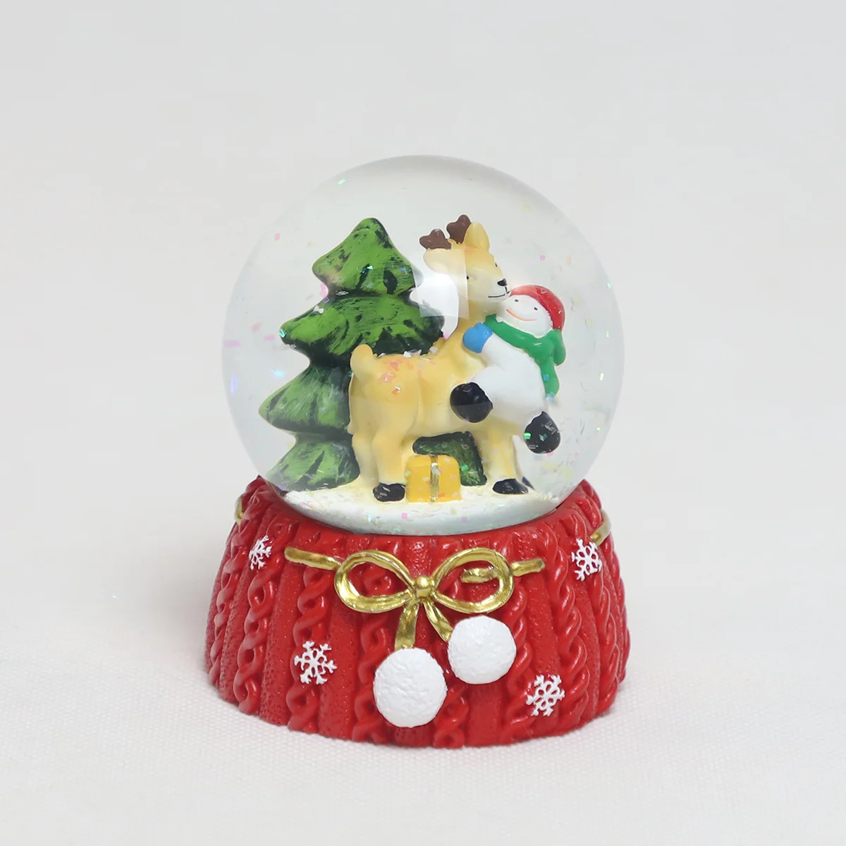 2024 Xmas Santa Claus Crystal Ball Children Snow Globe Christmas Glass Ornament Winter Ornament Suppliers