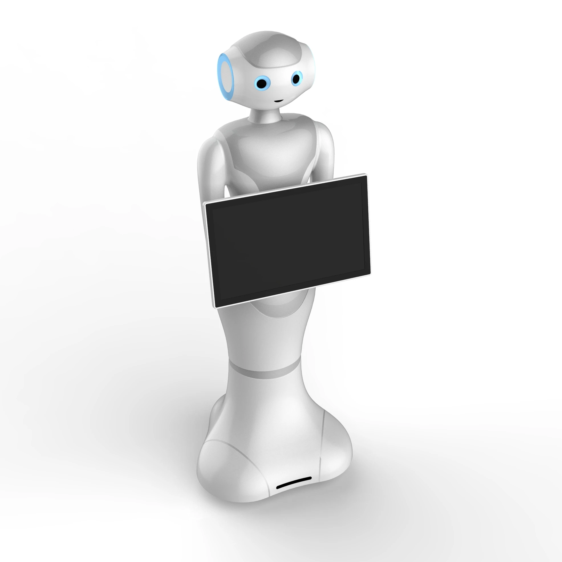Humanoid Intelligent Mobile Advertising Service Robot