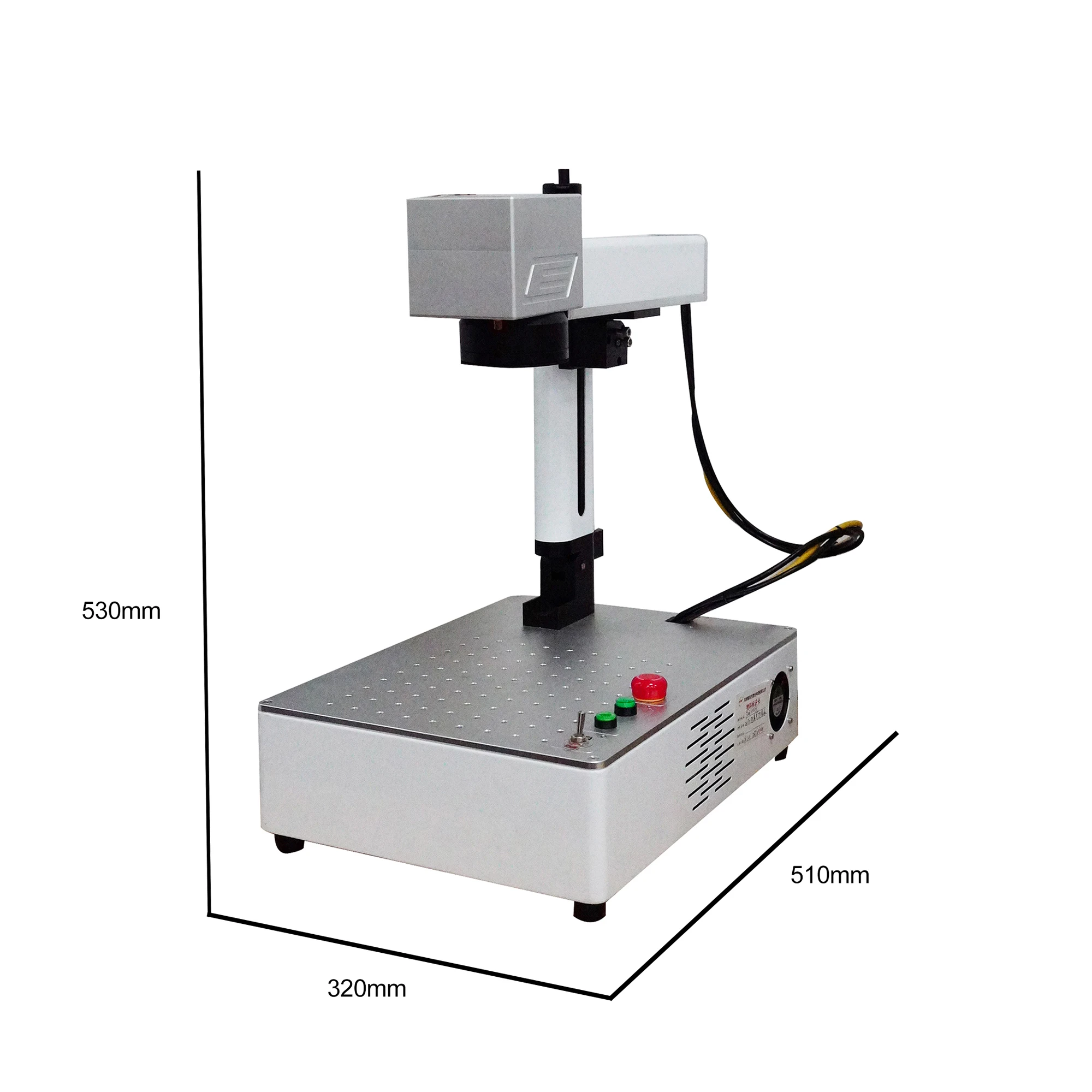 50W Desktop Fiber Laser Marking Machine