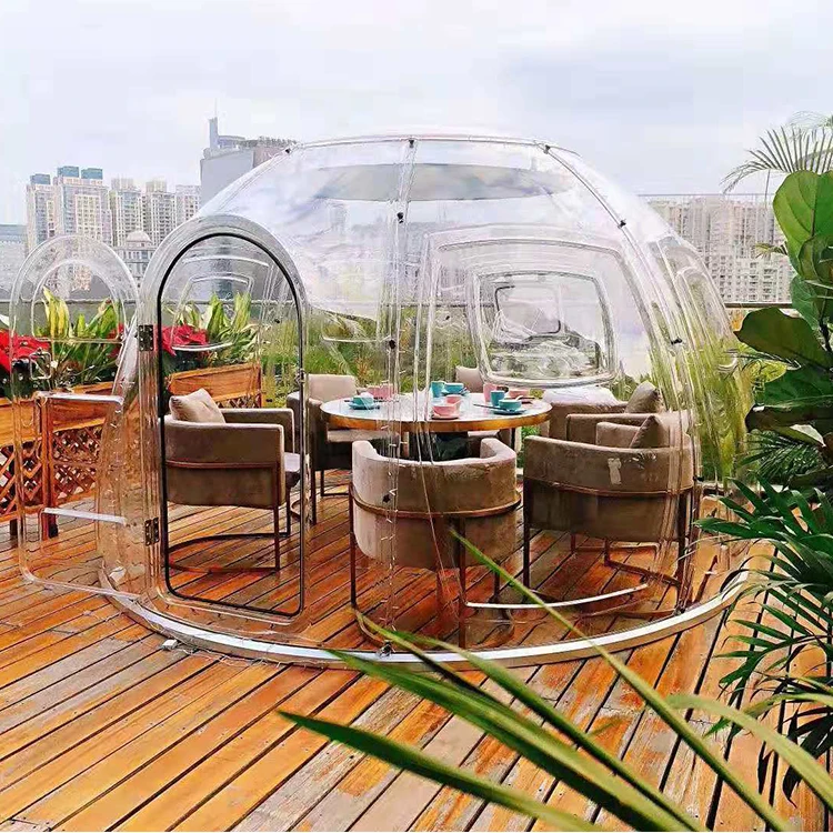 Geodesic Dome Tents Glamping Factory Price Luxury Custom Event Dome House  Tent Outdoor Geodesic Bubble Tent House