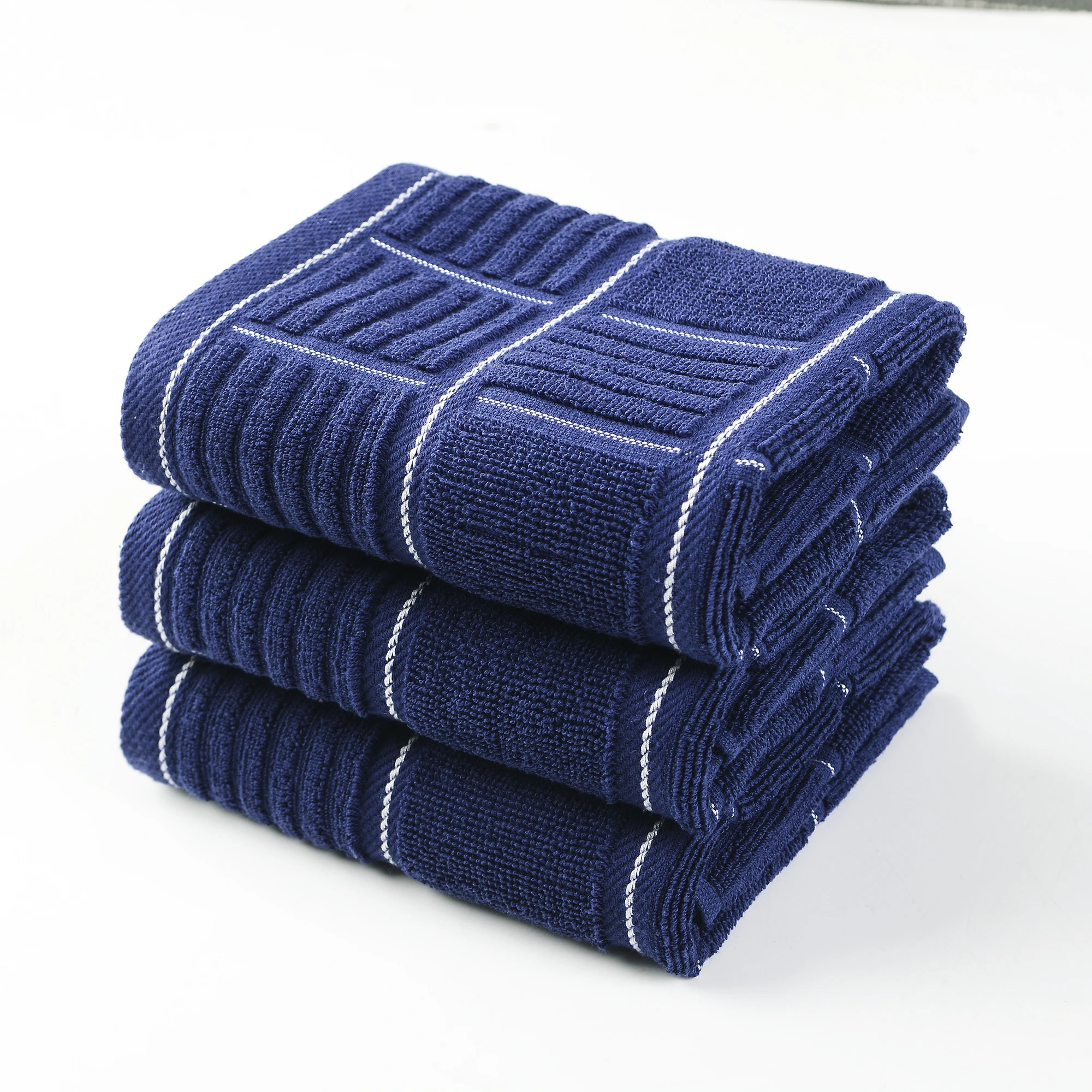 Oeleky Kitchen Towels Cotton With High Absorbent, Thick Dish