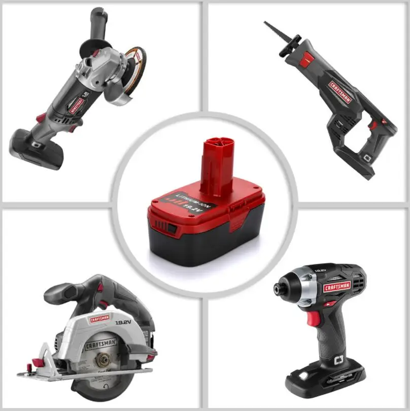 Компактная литий-ионная батарея URUN 19,2 в Ni-MH Craftsman C3 19,2 в