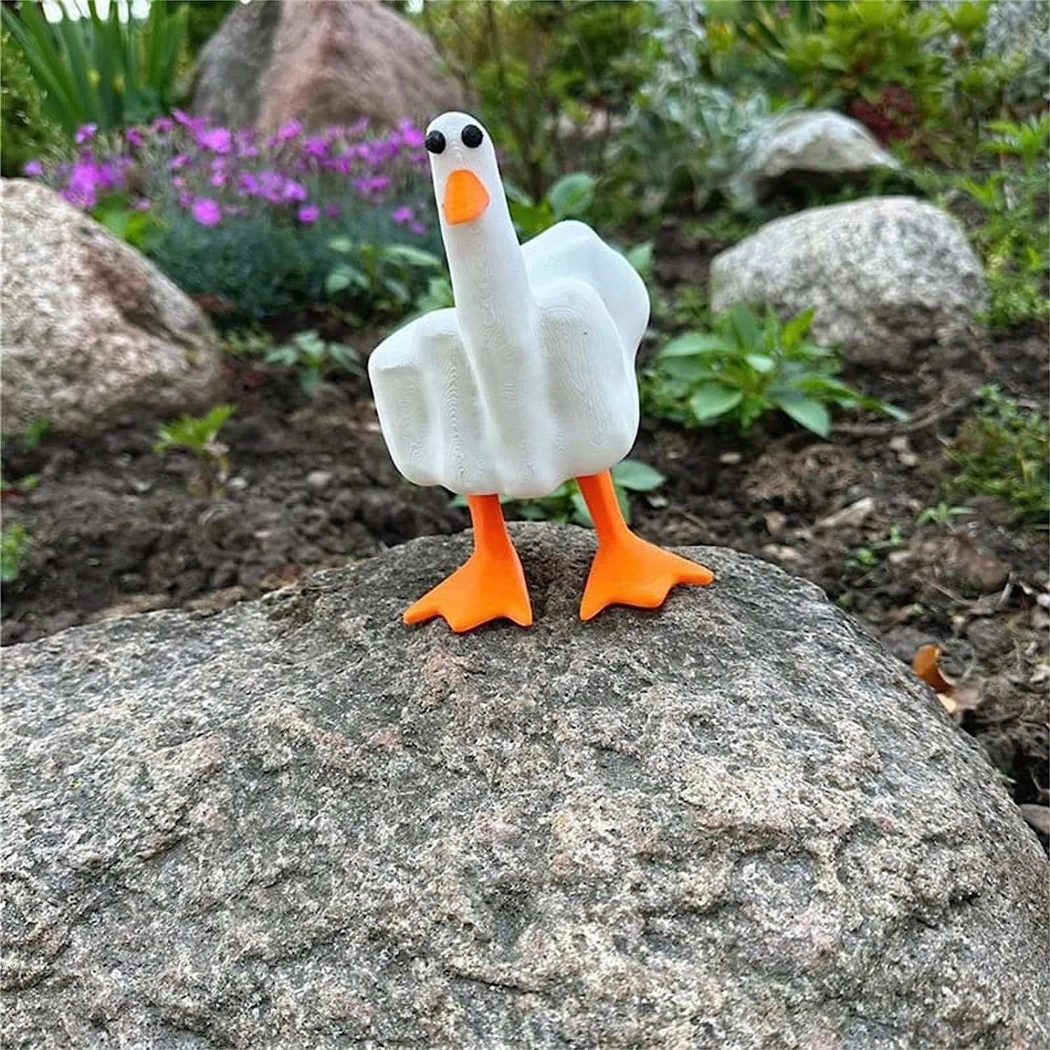 2023 Cross Border Funny  Resin Duckling Resin Figurine Decoration Cute Duckling Home Office Desktop Ornament Decorations
