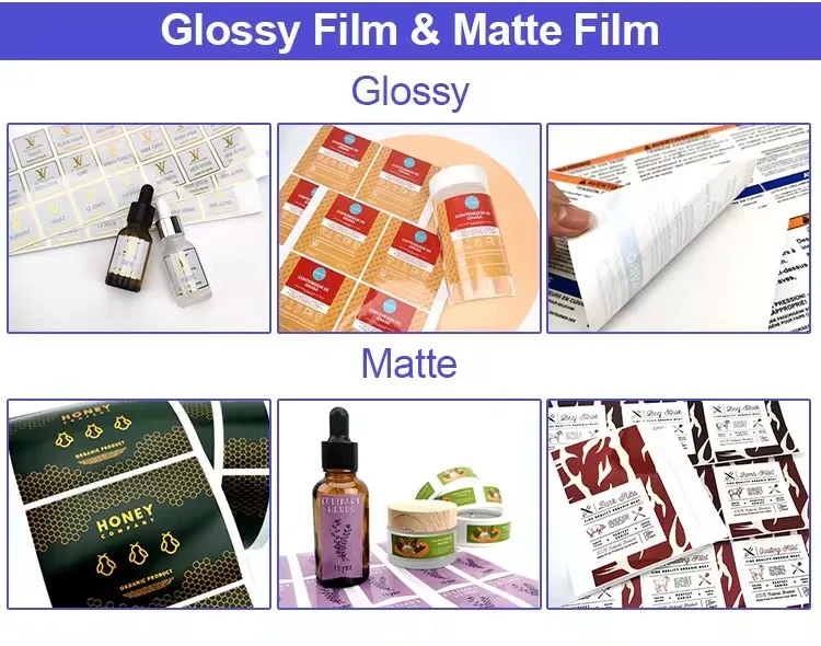 Custom Personalized Waterproof Vinyl Printing Self Adhesive Labels Roll ...